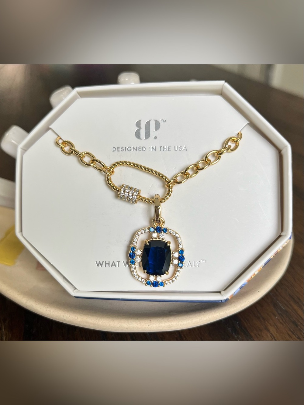 Bomb Party Necklace - September Birthday - It Was A Compliment